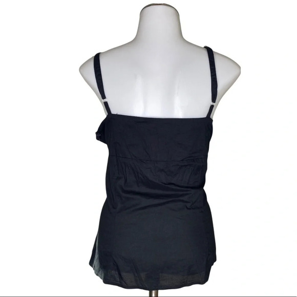 Route 66 Y2K Black Sequin V-Neck Camisole Cami Top Size Large - Picture 5 of 7
